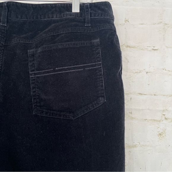 J.Jill Black Stretch High Rise Corduroy Bootcut Pants - Picture 8 of 11